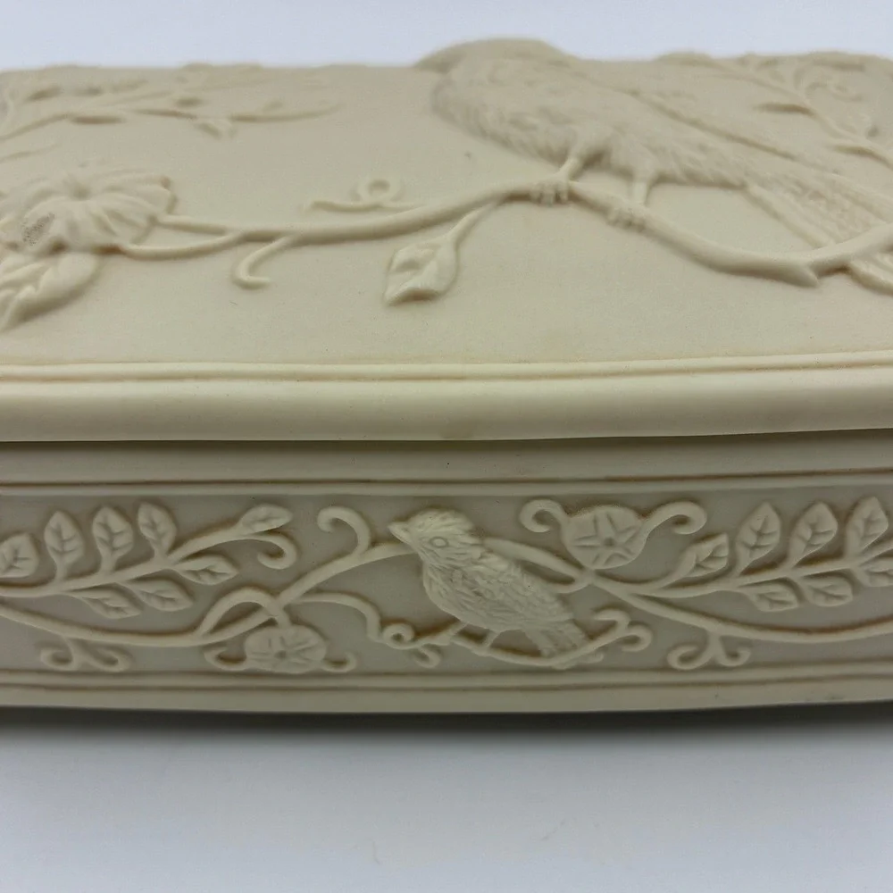Hour of Power Sparrows Club 2003 Musical Jewelry Box Ode to Joy Sankyo Bird